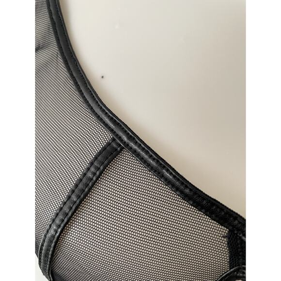 Honey Birdette Bra Emily Strappy Cross Front Sheer Mesh Lingerie - Picture 4 of 16